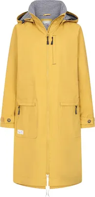 Produktbild von Lazy Jacks - Jacke, wasserfest für Damen, Lang, Anliegende Passform LJ432 (L) (Gelb)