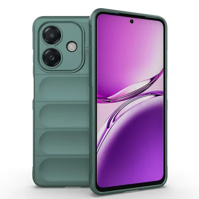 Produktbild von MobyDefend Hülle für Oppo A60 5G & Oppo A40 & Oppo A40M - TPU Gripcase - Grün