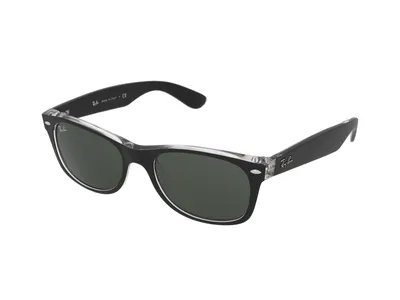 Obrázek produktu pro Ray-Ban NEW WAYFARER COLOR MIX, Dospělý, Uni, Čtverec, Průhledná, Černá, Nepolarizovaná skla, Nylon