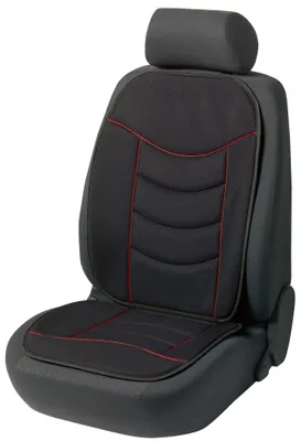 Produktbild von WALSER Elegance Plus potah autosedačky v černé/červené barvě, univerzální ochranný potah, chránič autosedačky, chránič autosedačky, chránič sedadla 14275