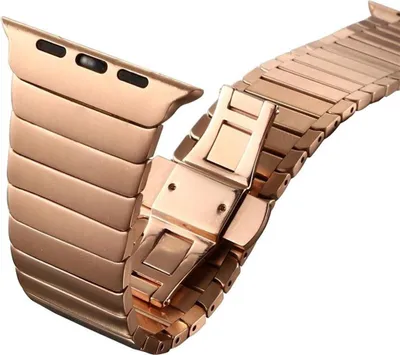 Immagine prodotto di Bracciale a maglie per Apple Watch 41/40/38 mm fascia di ricambio Serie 10/9/8/7/6 argento