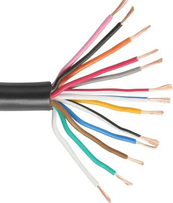 Productafbeelding van 13-polige voertuigkabel van 10 m voor aanhangers, elektrische kabel voor campingvoertuigen
