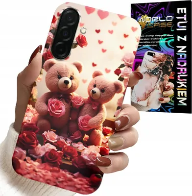 Immagine prodotto di Custodia Per Samsung Galaxy A26 5G - Orsacchiotti, Ti Amo, Cuori Molti Disegni Della Custodia
