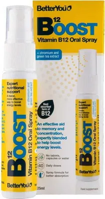 Produktbild von BetterYou Boost Vitamin B12 Spray 25ml
