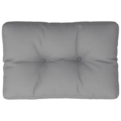 Produktbild von vidaXL Palettenkissen Grau 50x40x12 cm Stoff