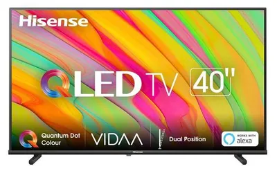 Produktbild von Hisense 40 '' A59S | Hi-QLED Smart TV FHD 60 Hz, 101,6 cm (40"), 1920 x 1080 Pixel, QLED, Smart-TV, WLAN, Schwarz