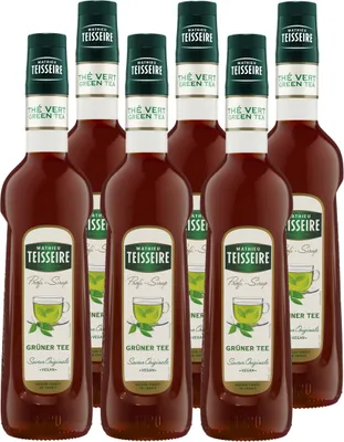Produktbild von Mathieu Teisseire Getränke-Sirup Grüner Tee Sirup 0,7L (6er Pack)