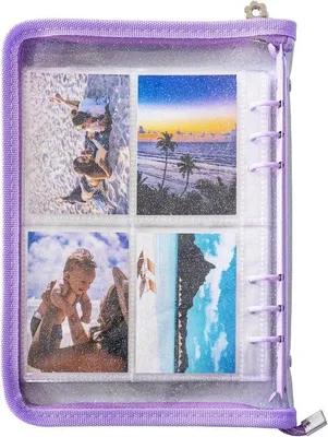 Image de Album à cartes A5 de 30 pages avec 240 emplacements pour cartes, en similicuir, à fermeture magnétique