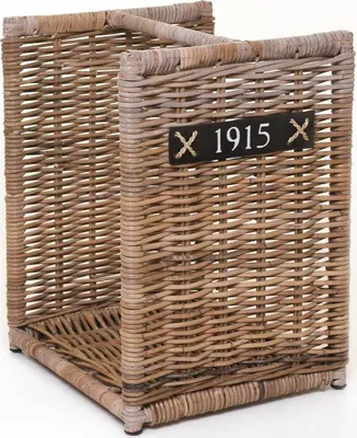 Immagine prodotto di Cesto porta legna LUMBER in rattan naturale 36x42x50 cm ##