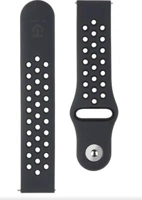 Immagine prodotto di Cinturino tattico in silicone 856 doppio 20 mm nero