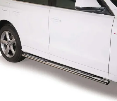 Immagine prodotto di Minigonne laterali in acciaio inox per Iveco Daily dal 2025 L2 argento centrale
