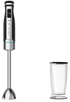 Produktbild von Cecotec 04094, Pürierstab, 0,8 l, 1500 W, Schwarz, Edelstahl