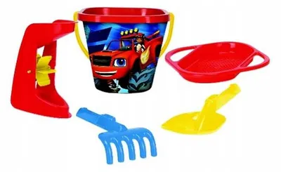 Obrázok produktu pre WADER - Piesková súprava Blaze 5 el.