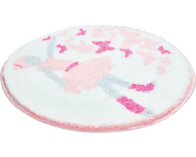 Obrázek produktu pro Koberec do koupelny Grund BALLERINA 100 x 100 cm růžová