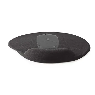 Produktbild von Nedis Mouse Pad - 215 mm - Schwarz