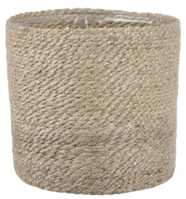 Zdjęcie produktu dla Kosz na rośliny Mica Decorations Atlantic - H20 x Ø20 cm - Trawa morska - Kolor kremowy