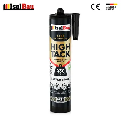 Produktbild von Isolbau Montagekleber High-Tack 18 x Baukleber Hybrid Polymer Dichtstoff