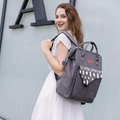 Produktbild von Rucksack Schultasche mit Laptopfach Anti Diebstahl Tasche, 15.6 Zoll
