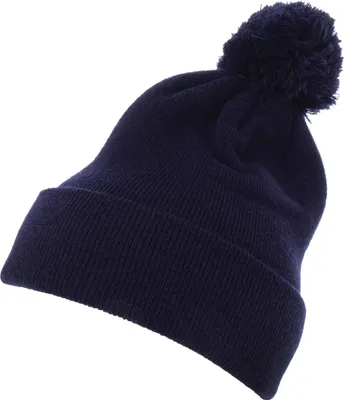 Produktbild von Yupoong Cuffed Pom Pom Knit Beanie navy one size
