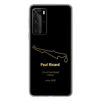 Produktbild von MuchoWow® Handyhülle Schutzhülle Hülle für Huawei P40 Pro Frankreich - F1 - Rennstrecke Silikon Softcase Handy Hülle - Schutz