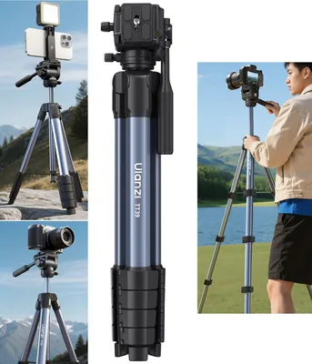 Zdjęcie produktu dla Statyw Fotografcizny Foto 155cm Aparat Kamera + Uchwyt Telefon / Ulanzi TT39