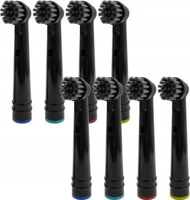 Obrázek produktu pro Kartáčky Oral-B Precision Black 8 kusů náhradních hlavic s aktivním uhlím