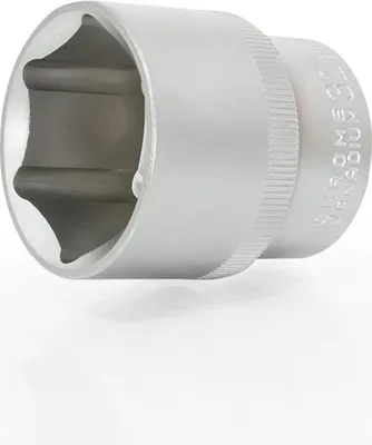 Produktbild von Kurzer Steckschlüssel 1/2'' 6-Winkel Satin 10Mm - E-401-1010