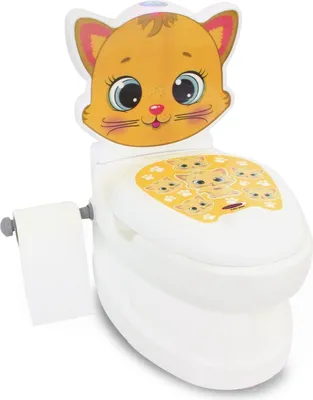Produktbild von Jamara BAY Töpfchen Katze 21,5cm Sitzhöhe Max.25KG weiß