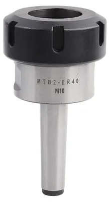 ER40 Spannzangenfutter M10, MT2 Schaft, für CNC-Drehmaschine