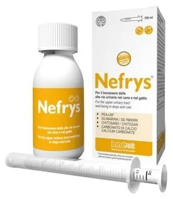 Immagine prodotto di Nefrys Veg 100 100 Ml Con Siringa Dosatrice Alimento Complementare Per Cani E Gatti