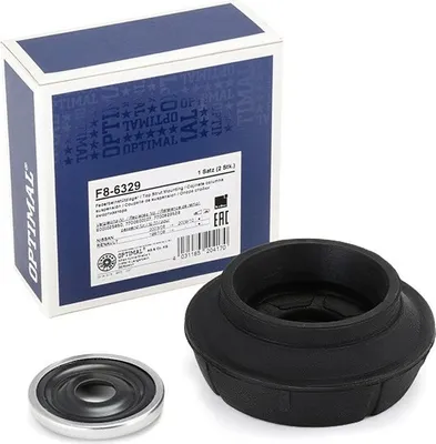 Produktbild von OPTIMAL F8-6329 Federbeinstützlager Vorne für RENAULT TWINGO II (CN0) CLIO II (BB0/1/2, CB0/1/2) KANGOO (KC0/1) KANGOO Express (FC0/1) CLIO II Kasten