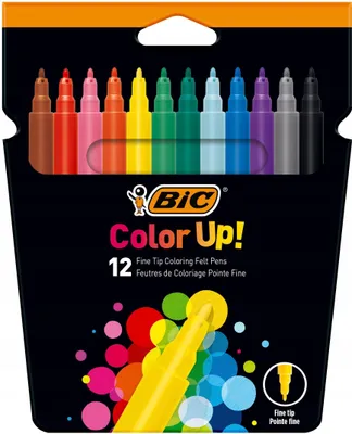 Zdjęcie produktu dla Flamastry Color Up 12Kol 9300