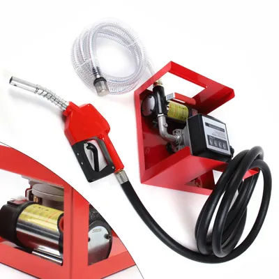 Produktbild von 175W Pompa oleju napędowego 42PSI Samozasysająca pompa oleju Pompa ssąca oleju Pompa oleju grzewczego Licznik stacji benzynowej 45L/min