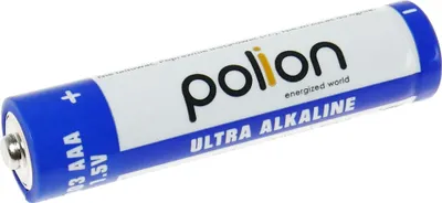 Image de Pile alcaline POLION AAA 1,5 V - Fiable et durable