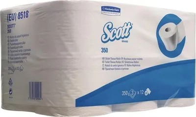 Immagine prodotto di Scott - Carta igienica 8518 Control 3 - Strato 350 Skin bianco | Confezione da 36 rotoli