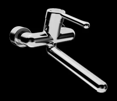 Produktbild von Hansa 02572206 EHM Waschtisch- und Küchenarm.