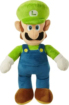 Productafbeelding van Nintendo Jumbo Pluche Luigi - 50 cm - Merchandiseartikel
