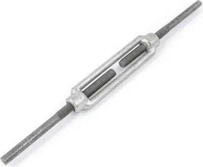 Produktbild von SPANNSCHLOSS EINFACH M16 5 Stück verzinkt Spannschloß Seilspanner Spanner für Drahtseil