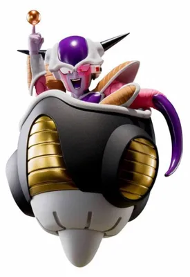 Actionfigur Frieza (1. Form) & Pod, Dragon Ball Z, 11 cm