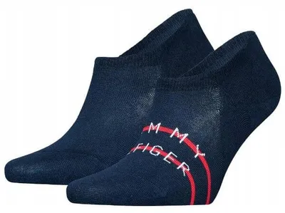 Zdjęcie produktu dla SKARPETY MĘSKIE TOMMY HILFIGER 701222189 GRANATOWE 2 PACK - Socks: 43-46
