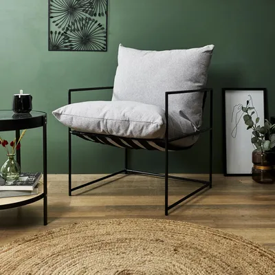 Produktbild von Jonas Metall-Stoff-Sessel