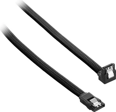 Produktbild von Cablemod CM-CAB-RSAT-N30KK-R, 0,3 m, SATA III, Weiblich/Weiblich, Schwarz, Gerade, Rechts