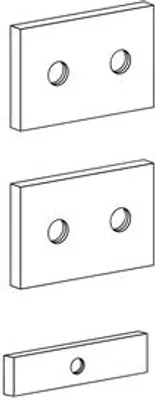 Obrázek produktu pro Ergotron Track Mount Bracket Kit for CPU Holders, 500 g, 500 g
