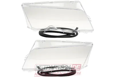 Produktbild von Johns, Streuscheiben Set Scheinwerfer passend für BMW E46 3er Scheinwerferglas 98-01 LR 63128380189 8380189 63128380190 8380190