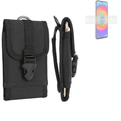 Produktbild von K-S-Trade Holster Handy Hülle kompatibel mit Ulefone Note 14 Holster Handytasche Gürtel Tasche Schutz Hülle Robust Outdoor schwarz