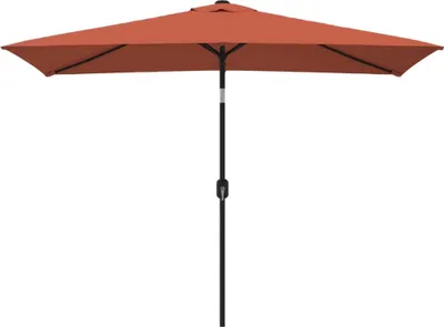 Image de vidaXL Parasol avec mât métallique 300x200 cm Terracota