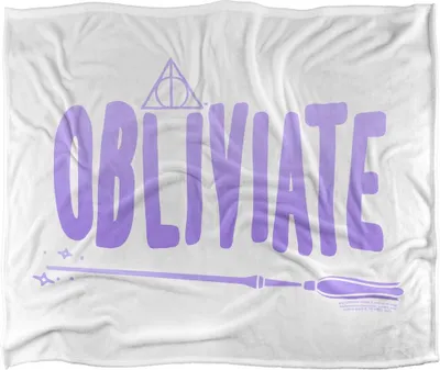 Produktbild von Harry Potter - Decke "Obliviate", Zauberstab TV18943 (Einheitsgröße) (Bunt)