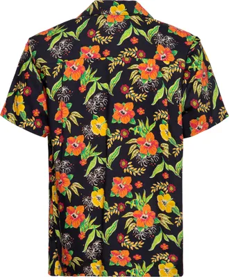 Produktbild von King Kerosin Hawaii Hemd - Hibiscus Black 5XL