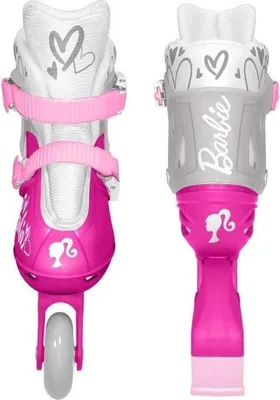 Produktbild von Inline Skates, Verstellbar Größe 30-33, BARBIE, PVC Räder, Hinterradbremse