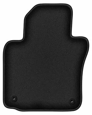 Immagine prodotto di Tappetino guidatore in moquette per Skoda Octavia II 2004-2013 (station wagon/liftback) – 1 pezzo, nero, su misura – Wielganizator DURBAN